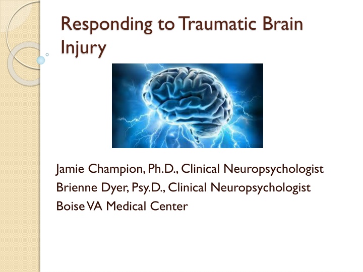 responding to traumatic brain injury