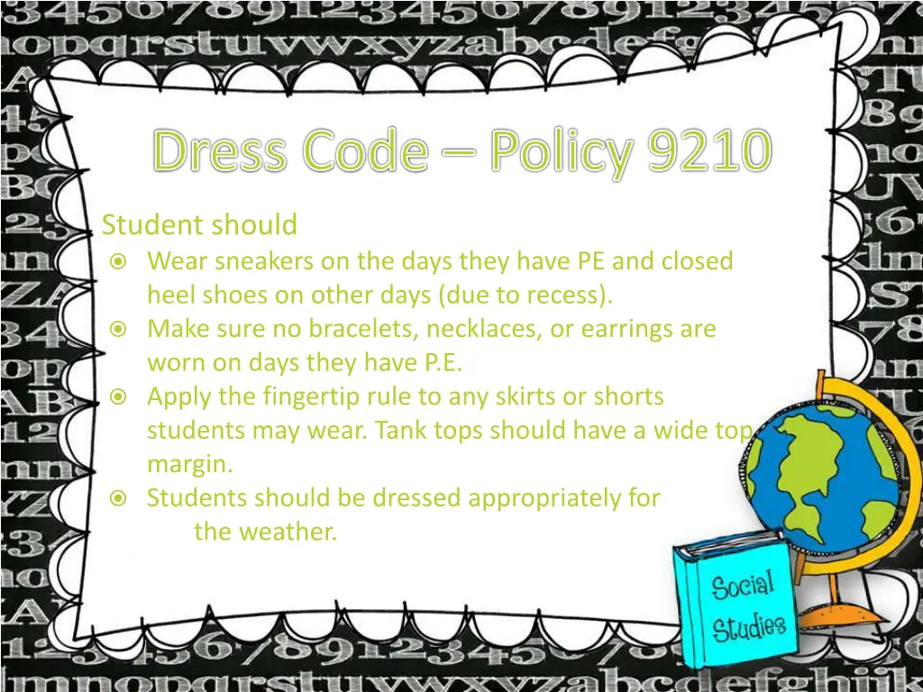 dress code policy 9210