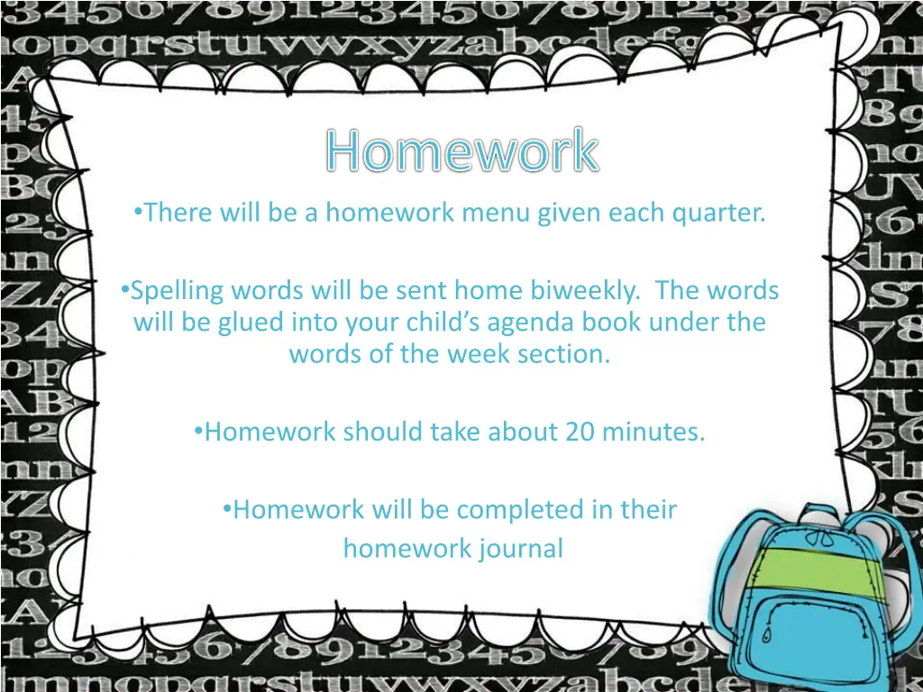 homework