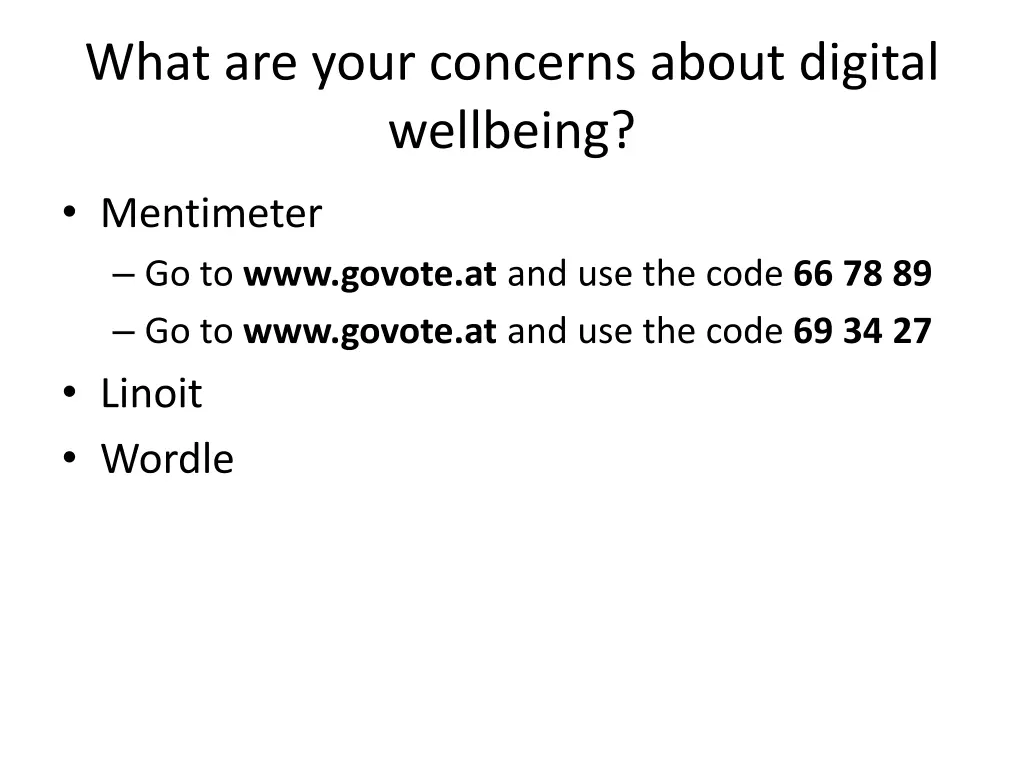 what are your concerns about digital wellbeing