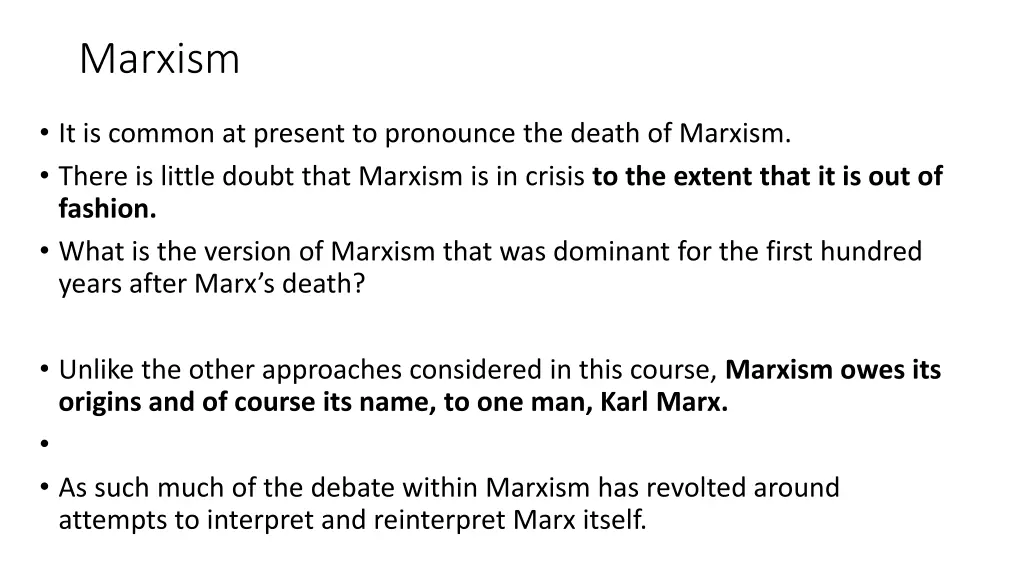 marxism