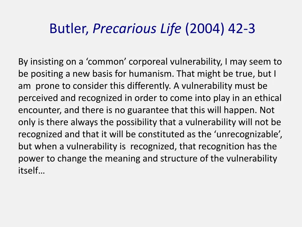 butler precarious life 2004 42 3