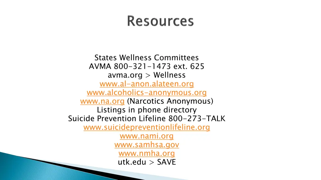 states wellness committees avma 800 321 1473