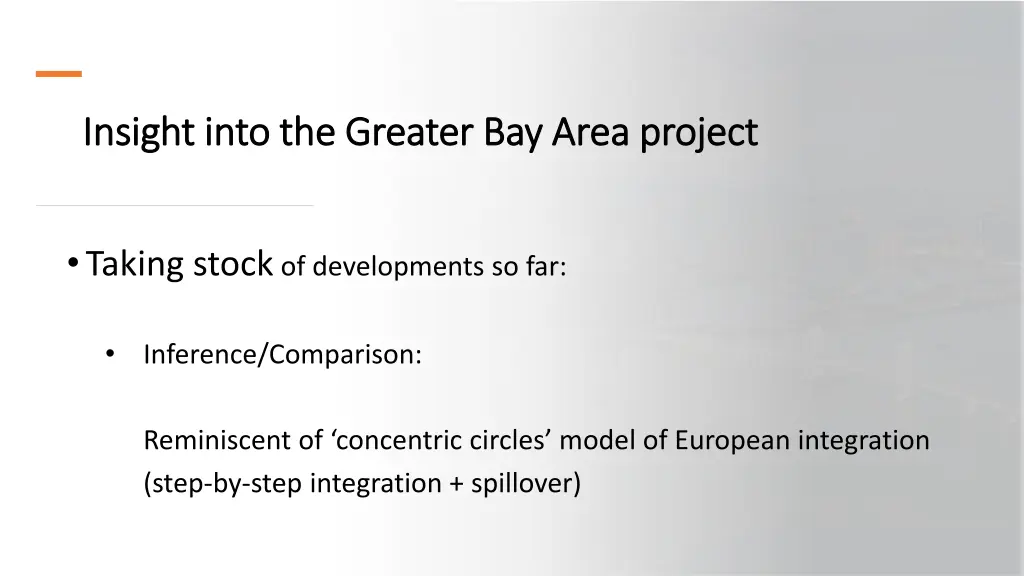 insight into the greater bay area project insight 12