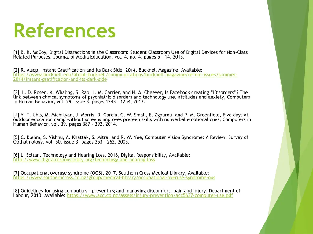 references