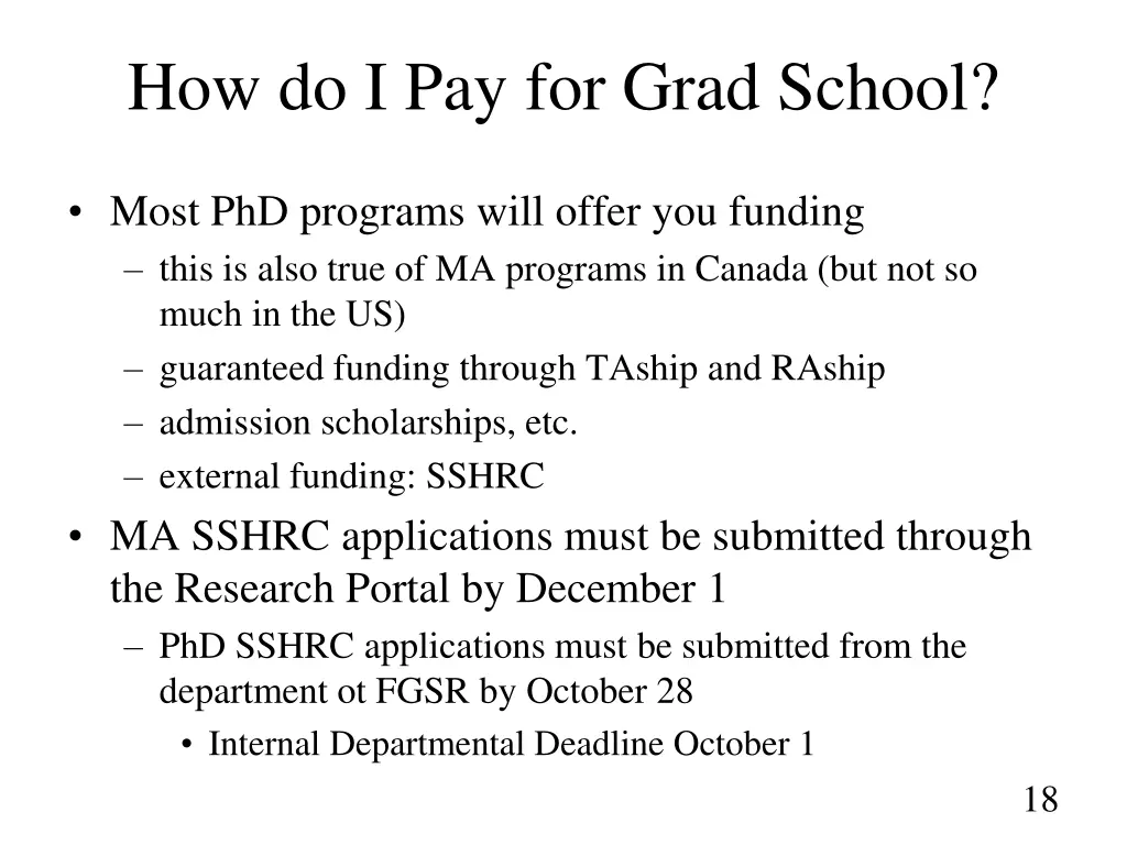 how do i pay for grad school