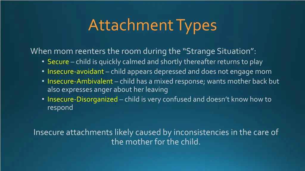 attachment types