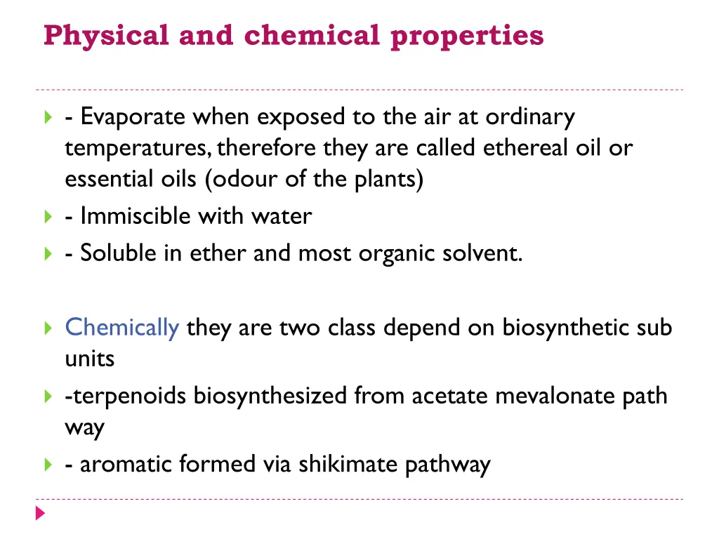 physical and chemical properties