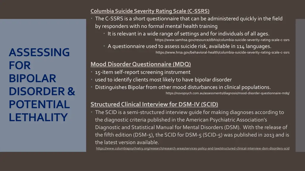 columbia suicide severity rating scale c ssrs