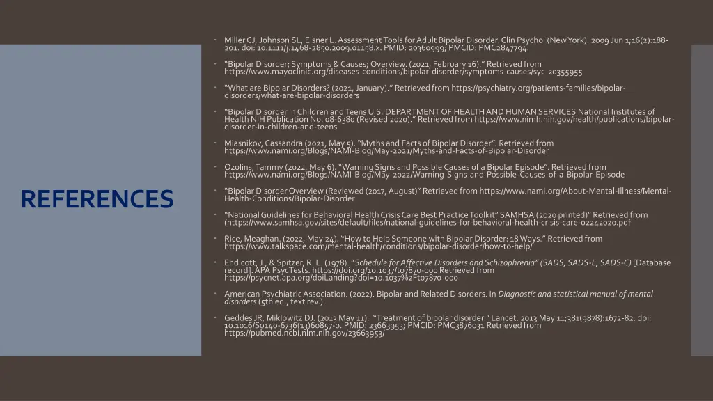 miller cj johnson sl eisner l assessment tools