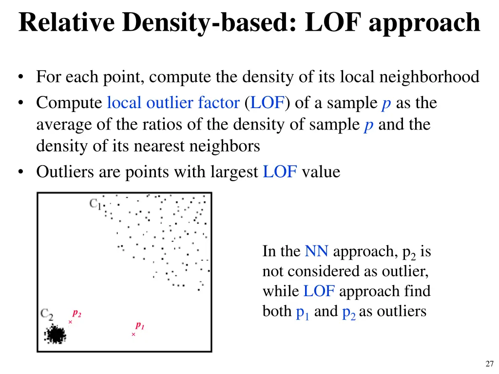 relative density based lof approach