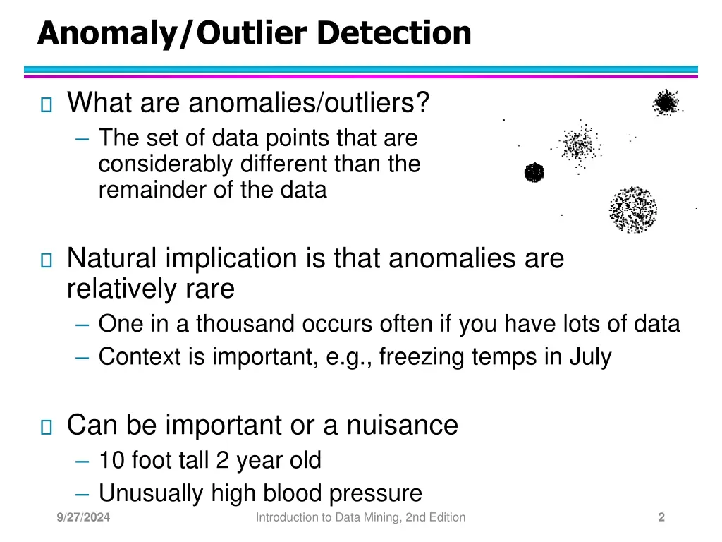 anomaly outlier detection