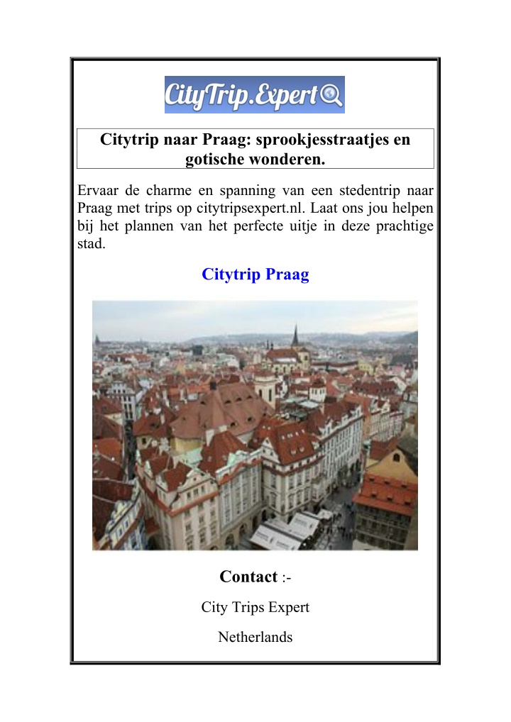 citytrip naar praag sprookjesstraatjes