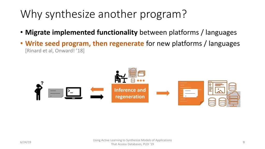 why synthesize another program 2