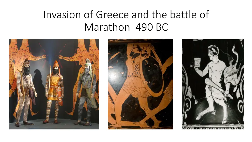 invasion of greece and the battle of marathon