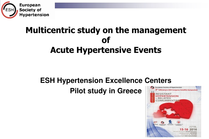 multicentric study on the management of acute