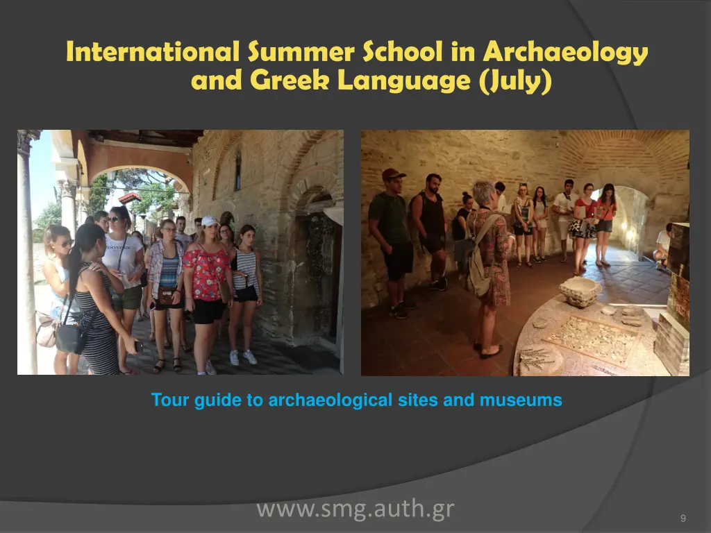 international summer school in archaeology 5