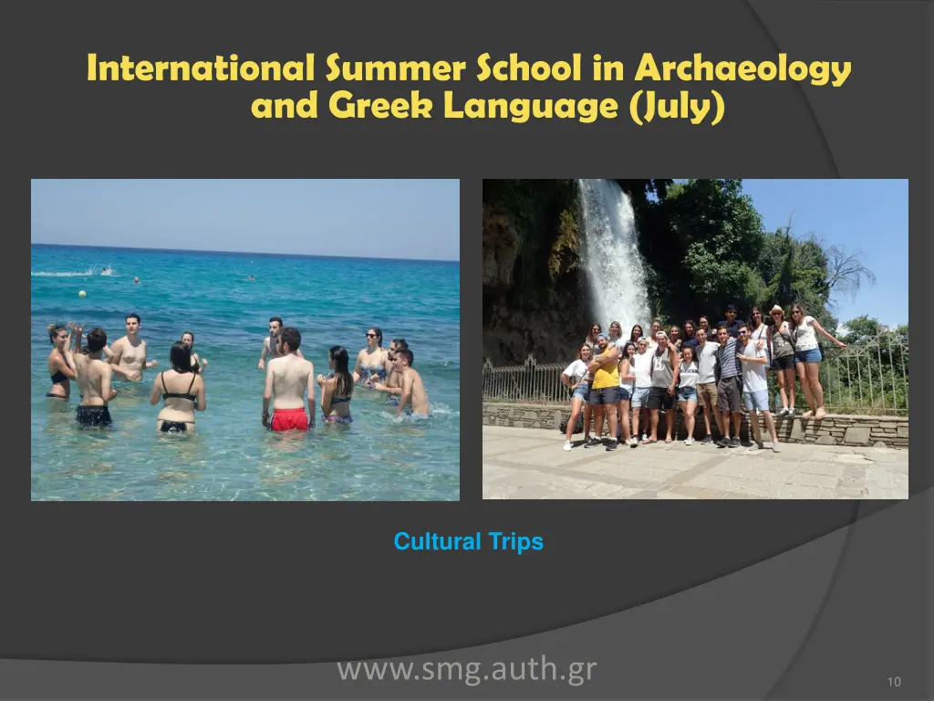 international summer school in archaeology 6