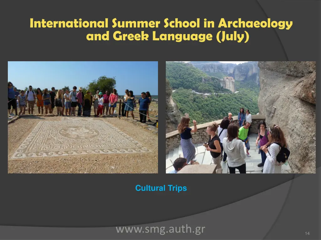 international summer school in archaeology 9