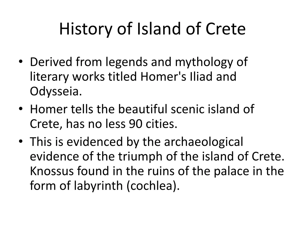 history of island of crete