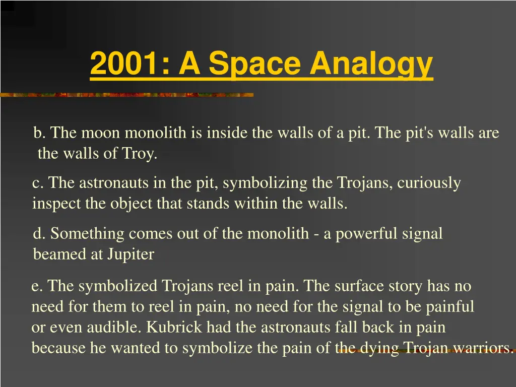 2001 a space analogy 2