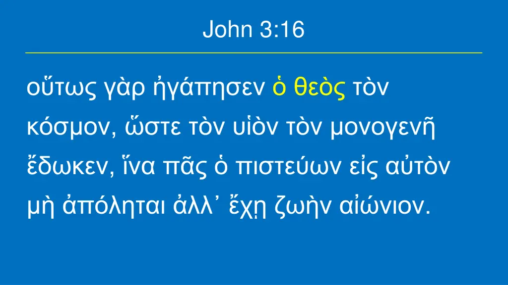 john 3 16 2