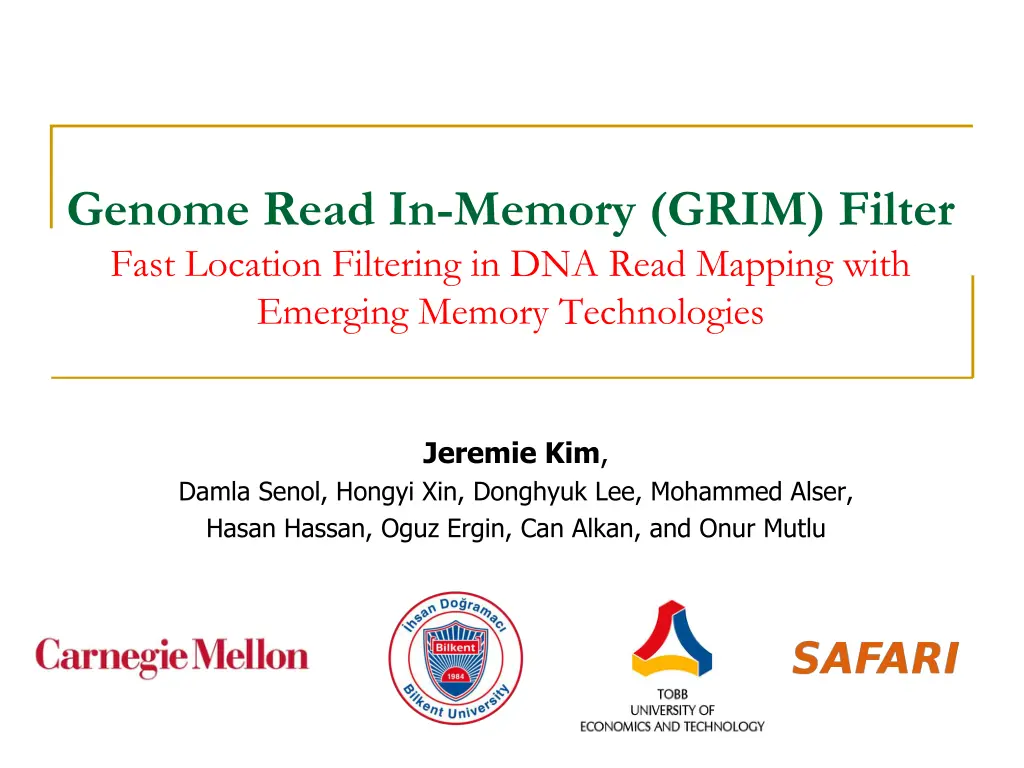 genome read in memory grim filter fast location 1