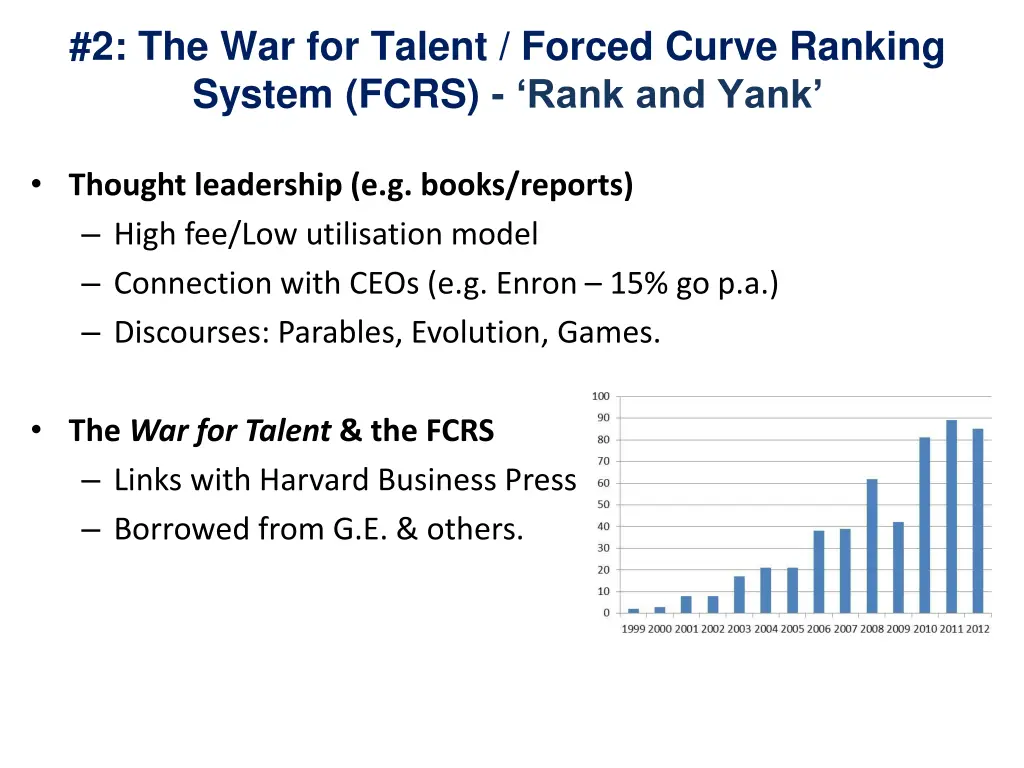 2 the war for talent forced curve ranking system