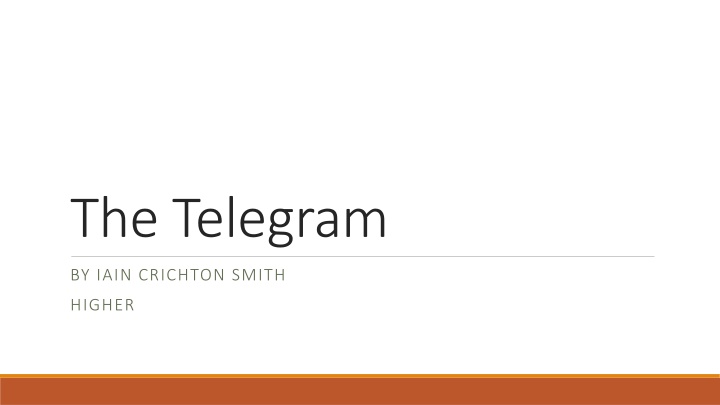 the telegram