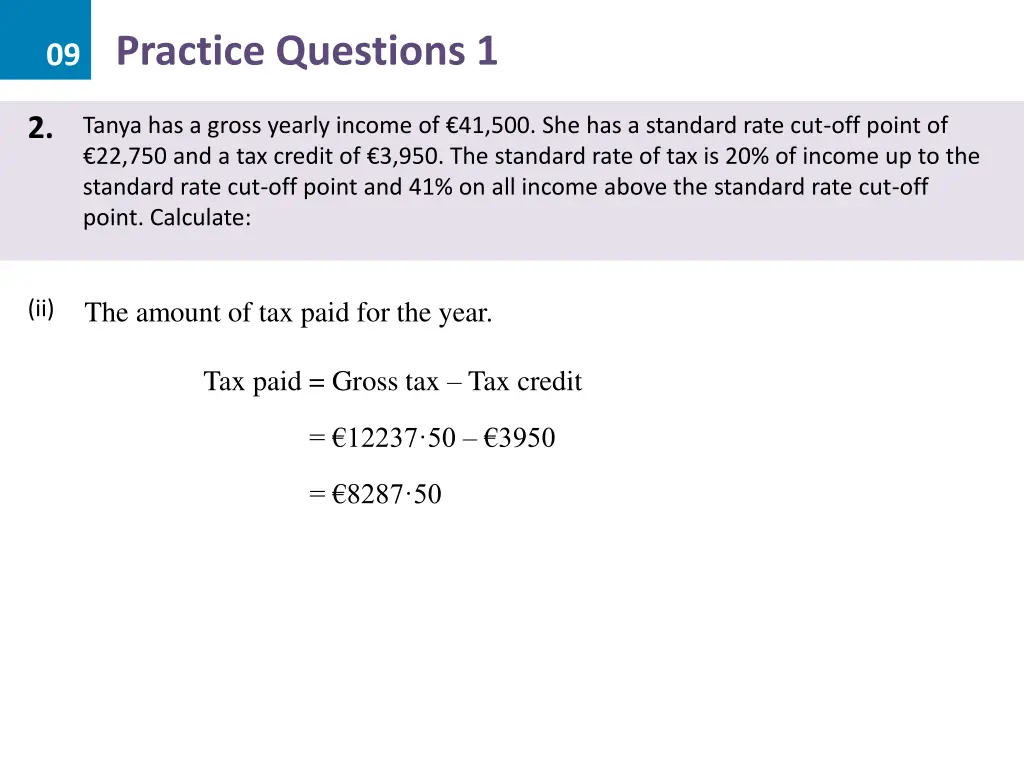 09 practice questions 1 3