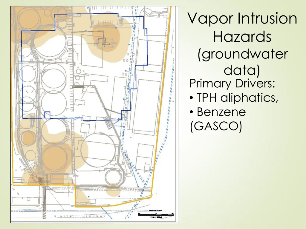 vapor intrusion hazards groundwater data primary