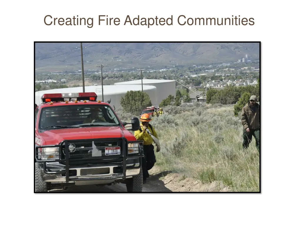 creating fire adapted communities