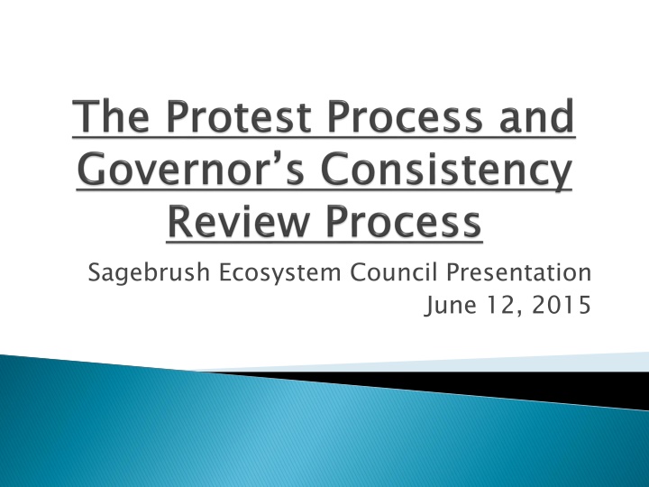 sagebrush ecosystem council presentation