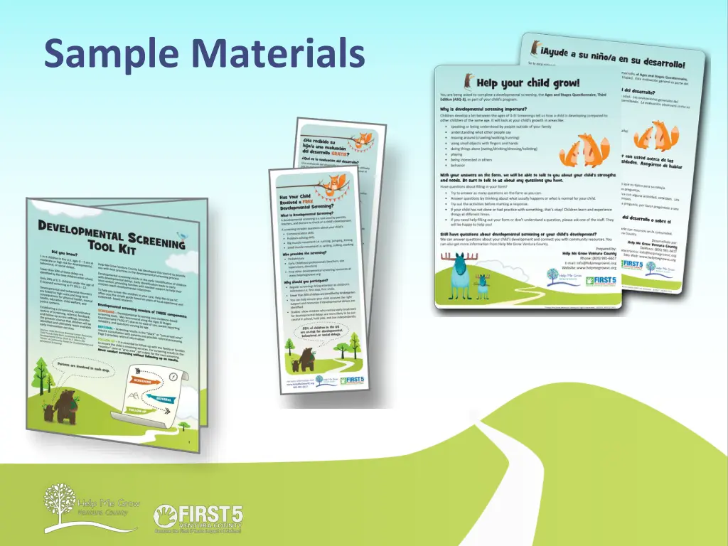 sample materials