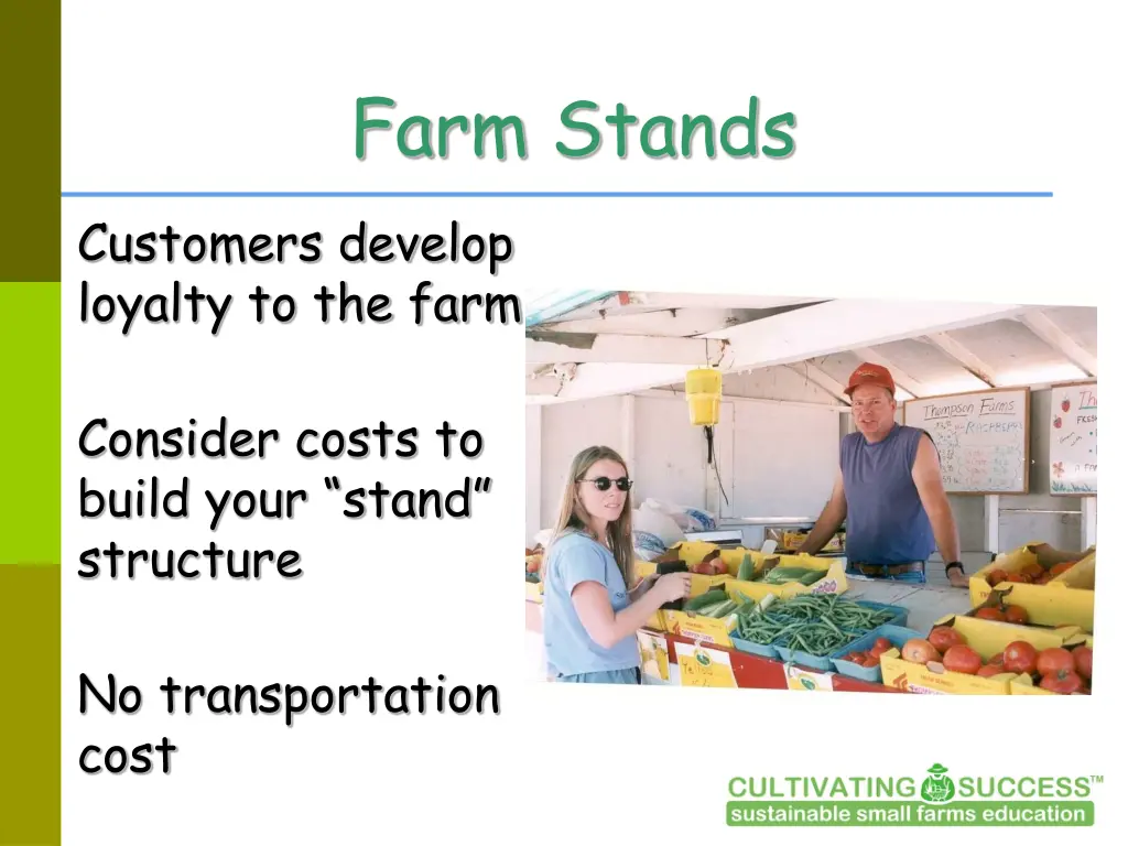 farm stands