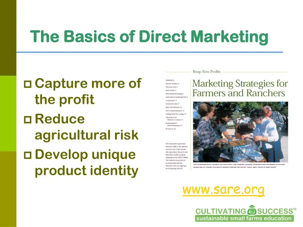 the basics of direct marketing the basics