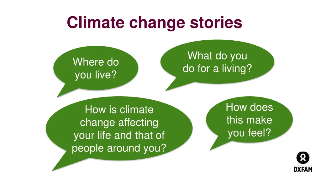 climate change stories