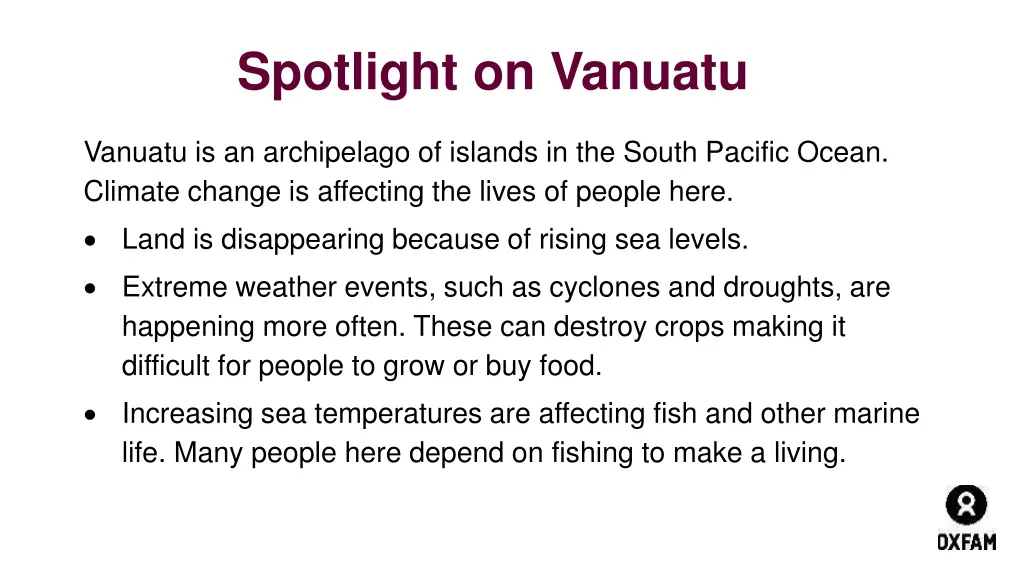 spotlight on vanuatu