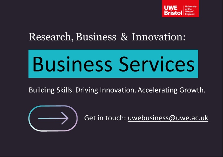 research business innovation business services