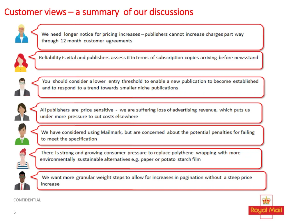 customer views customer views a summary of