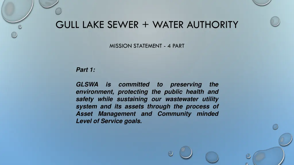 gull lake sewer water authority 3