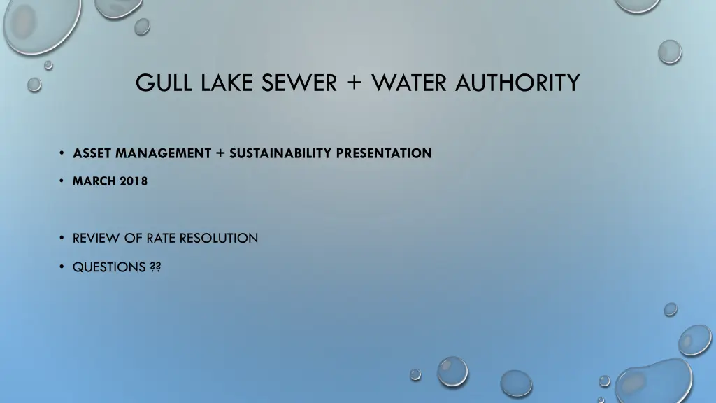 gull lake sewer water authority 4