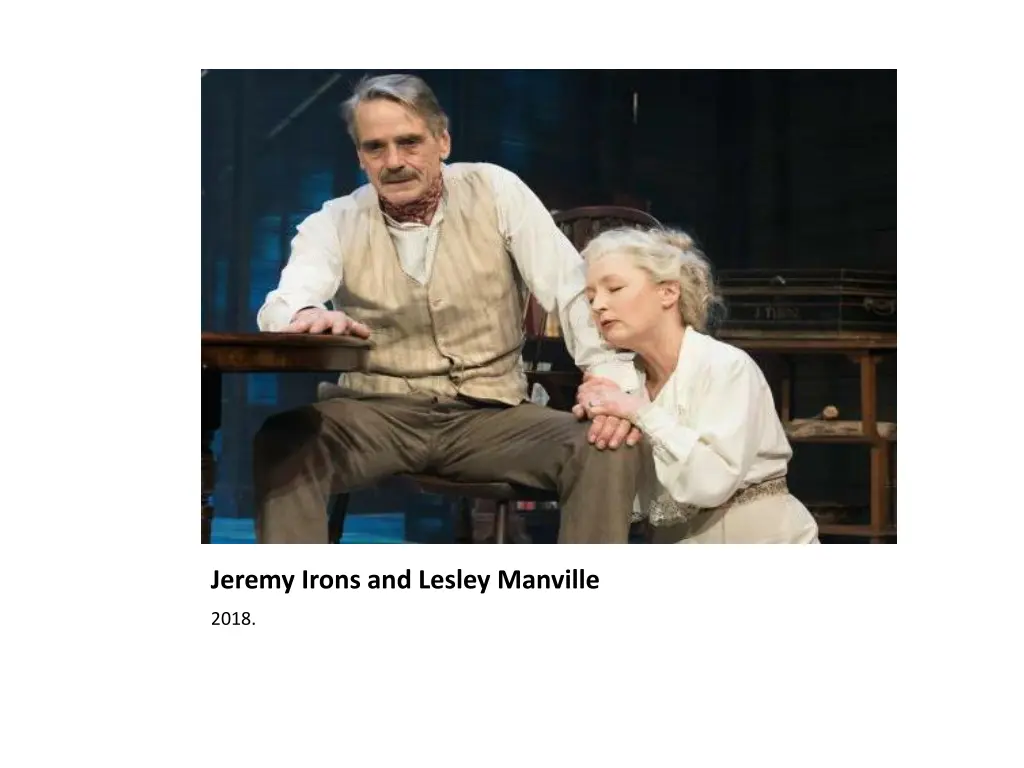 jeremy irons and lesley manville