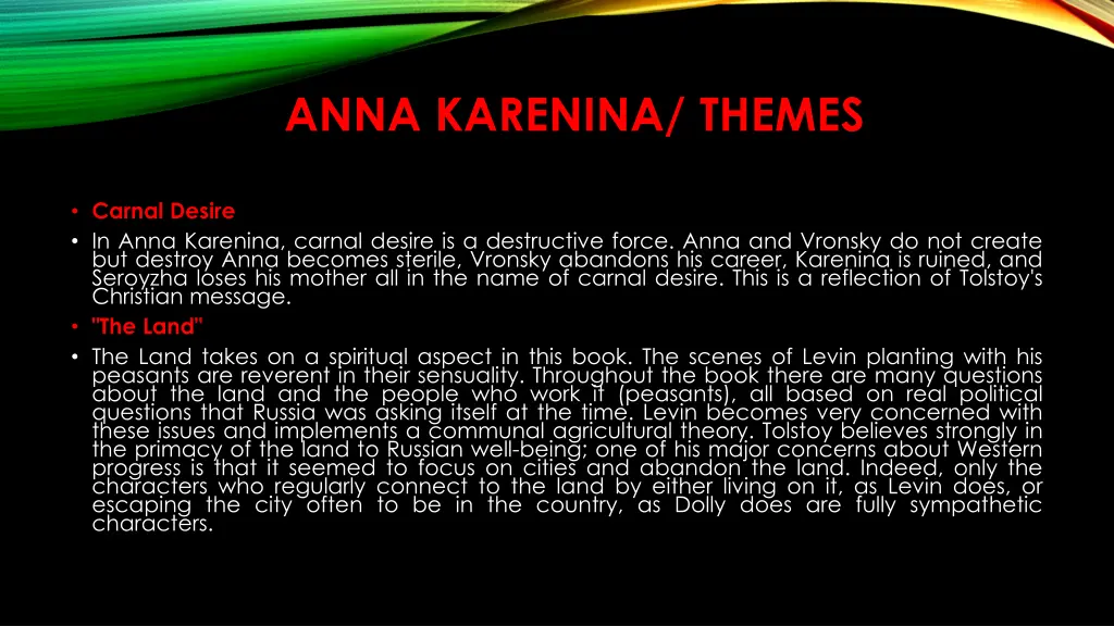 anna karenina themes 5