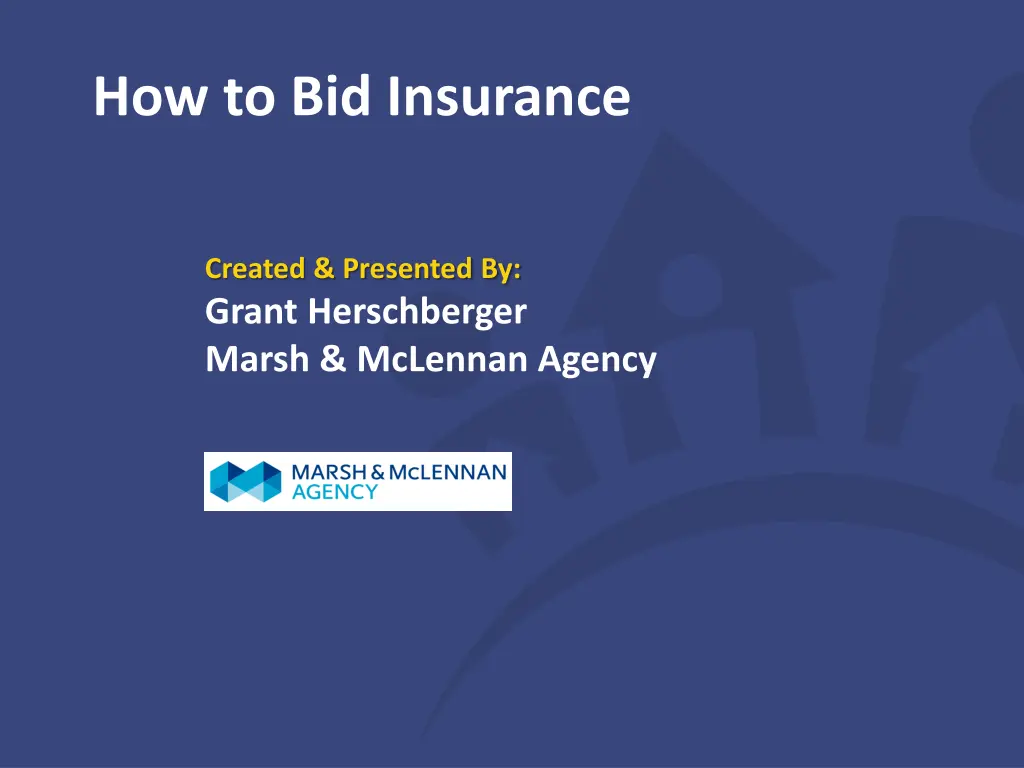 how to bid insurance