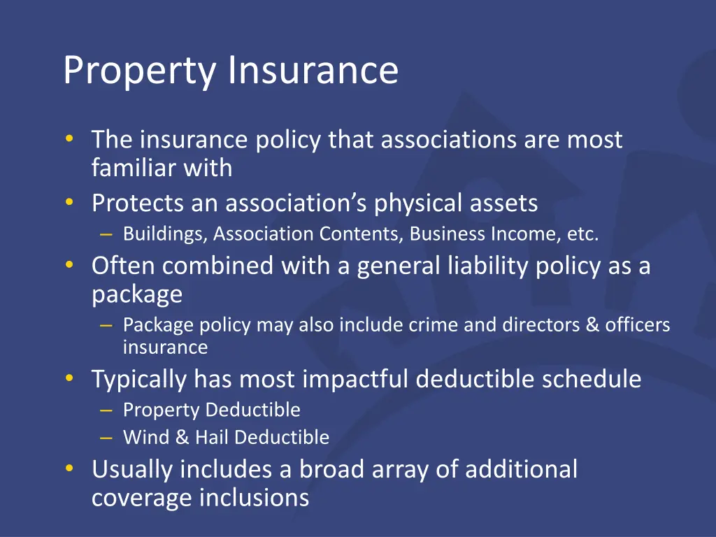 property insurance