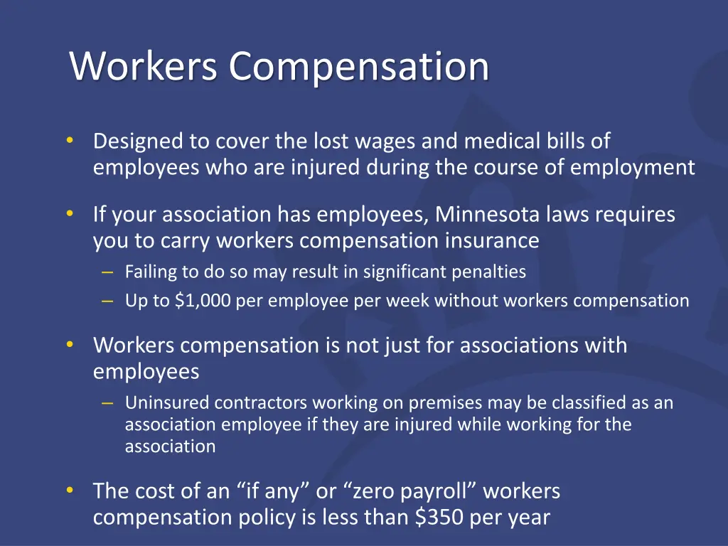 workers compensation