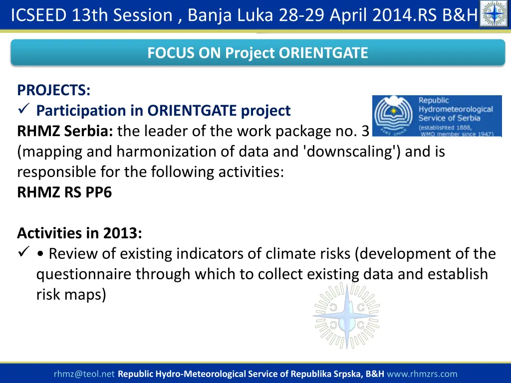 icseed 13th session banja luka 28 29 april 2014 11