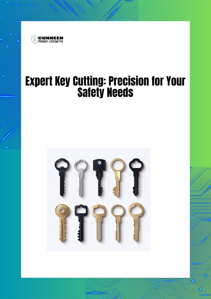 expert key cutting precision for your safety needs