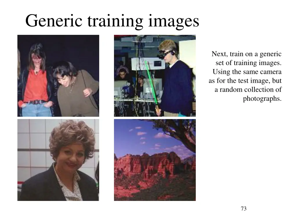 generic training images